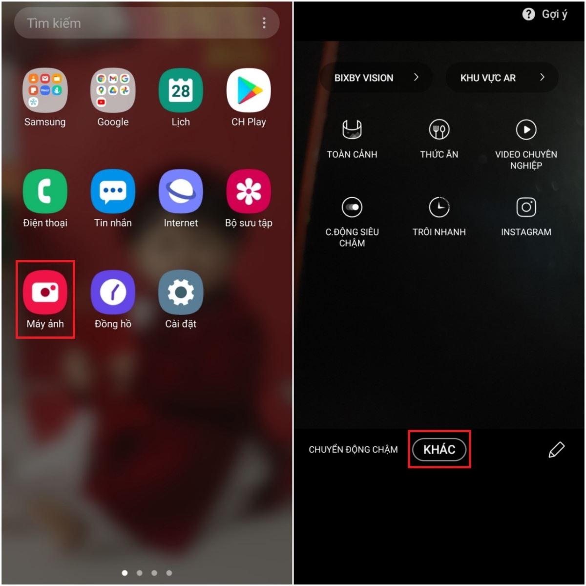 Cách quay video AR cực thú vị trên điện thoại Samsung (1)