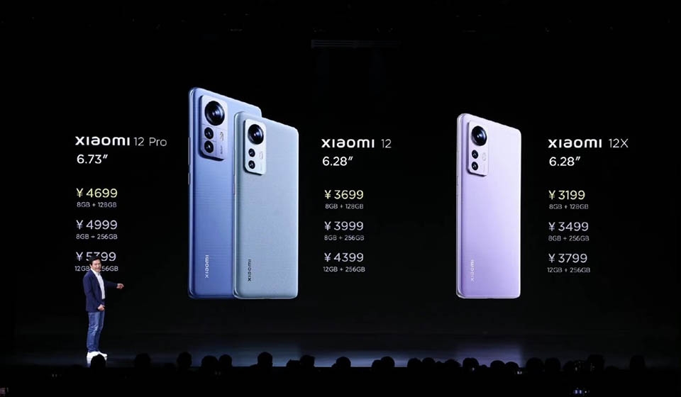 Giá bán Xiaomi 12 series Giá bán Xiaomi 12 series