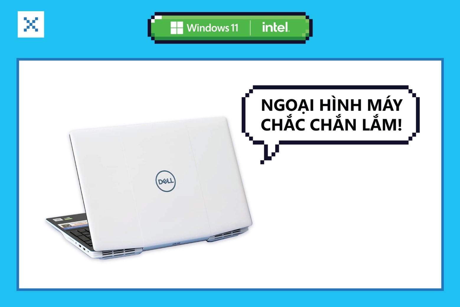 Ngoại hình máy chắc chắn lắm!