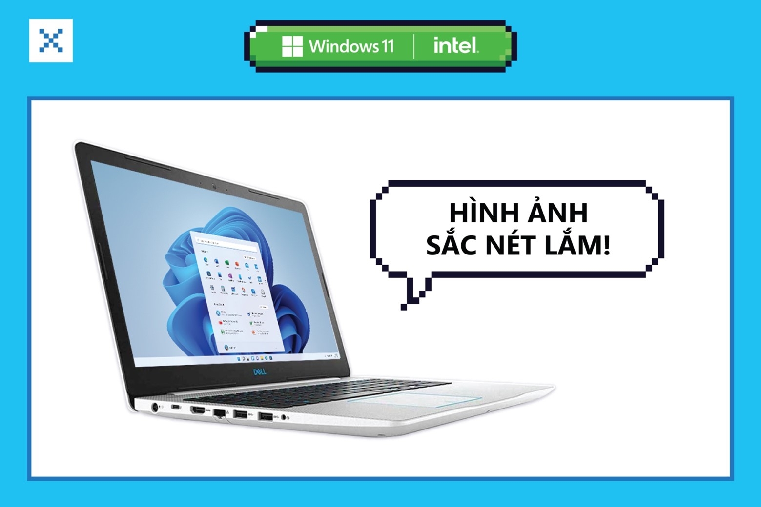 Hình ảnh sắc nét lắm!
