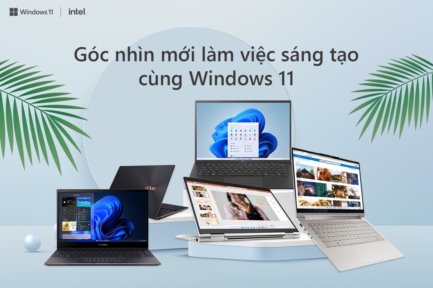 Thỏa sức sáng tạo cùng Windows 11