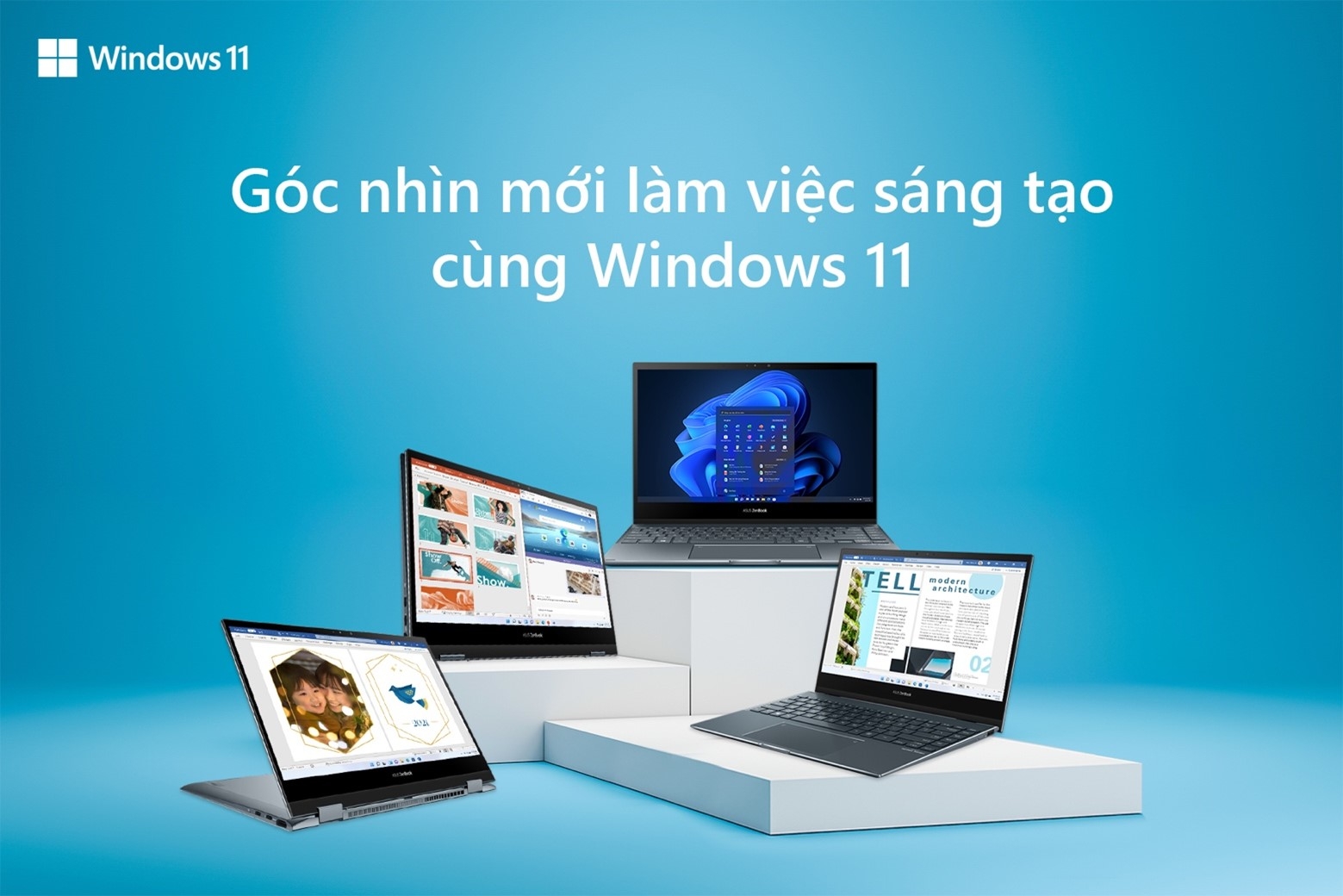 Sáng tạo cùng Windows 11