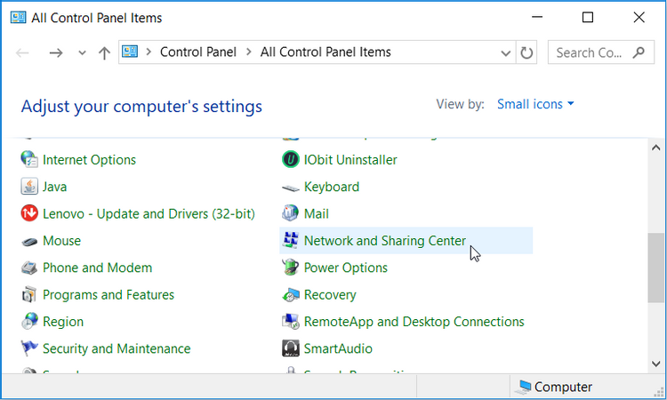 8 cách mở công cụ kết nối mạng của Windows (4)