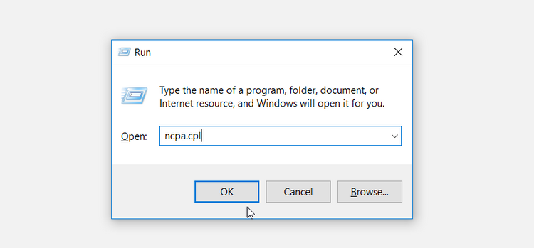 8 cách mở công cụ kết nối mạng của Windows (1)