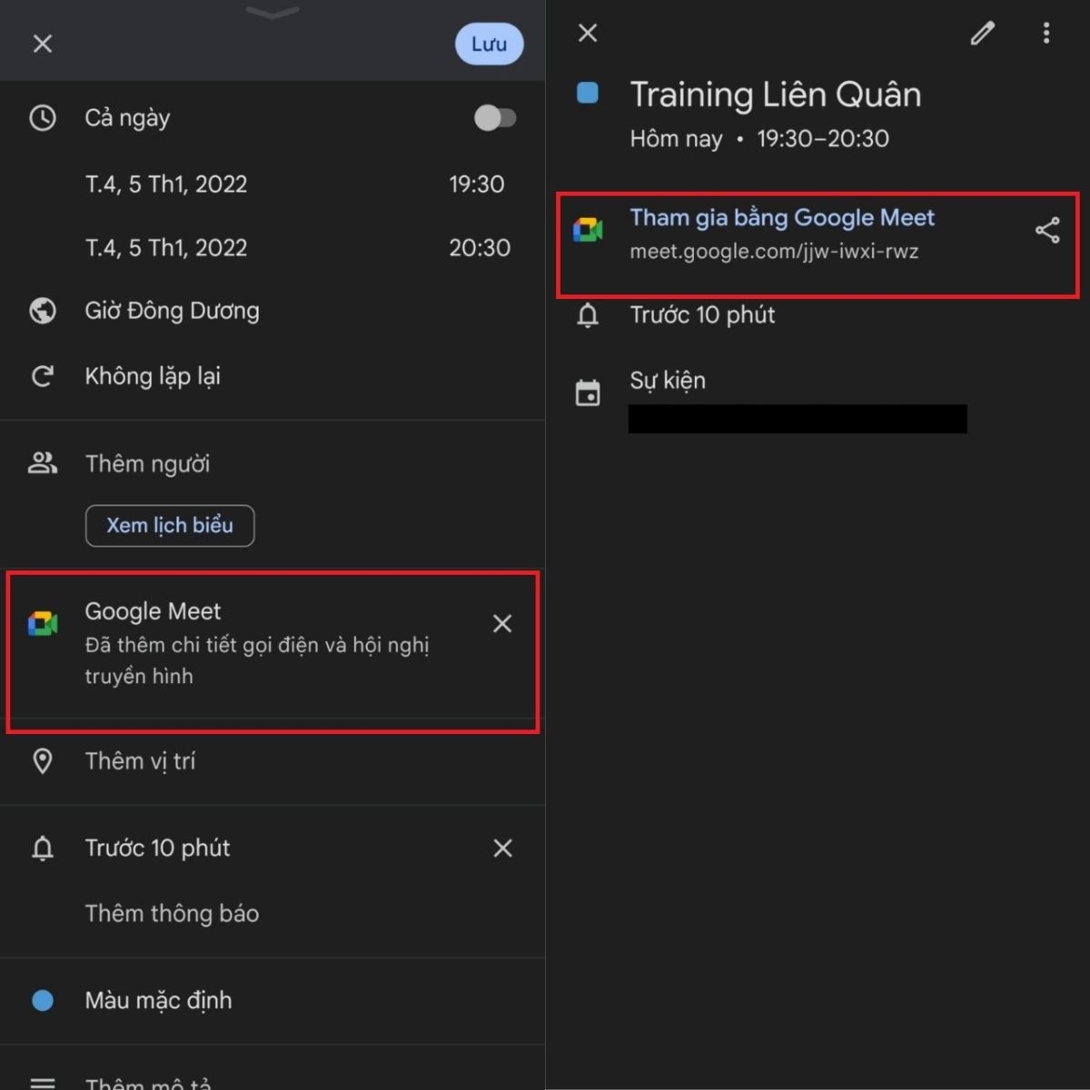 Cách tạo thời khóa biểu bằng Google Calendar trên điện thoại (3)