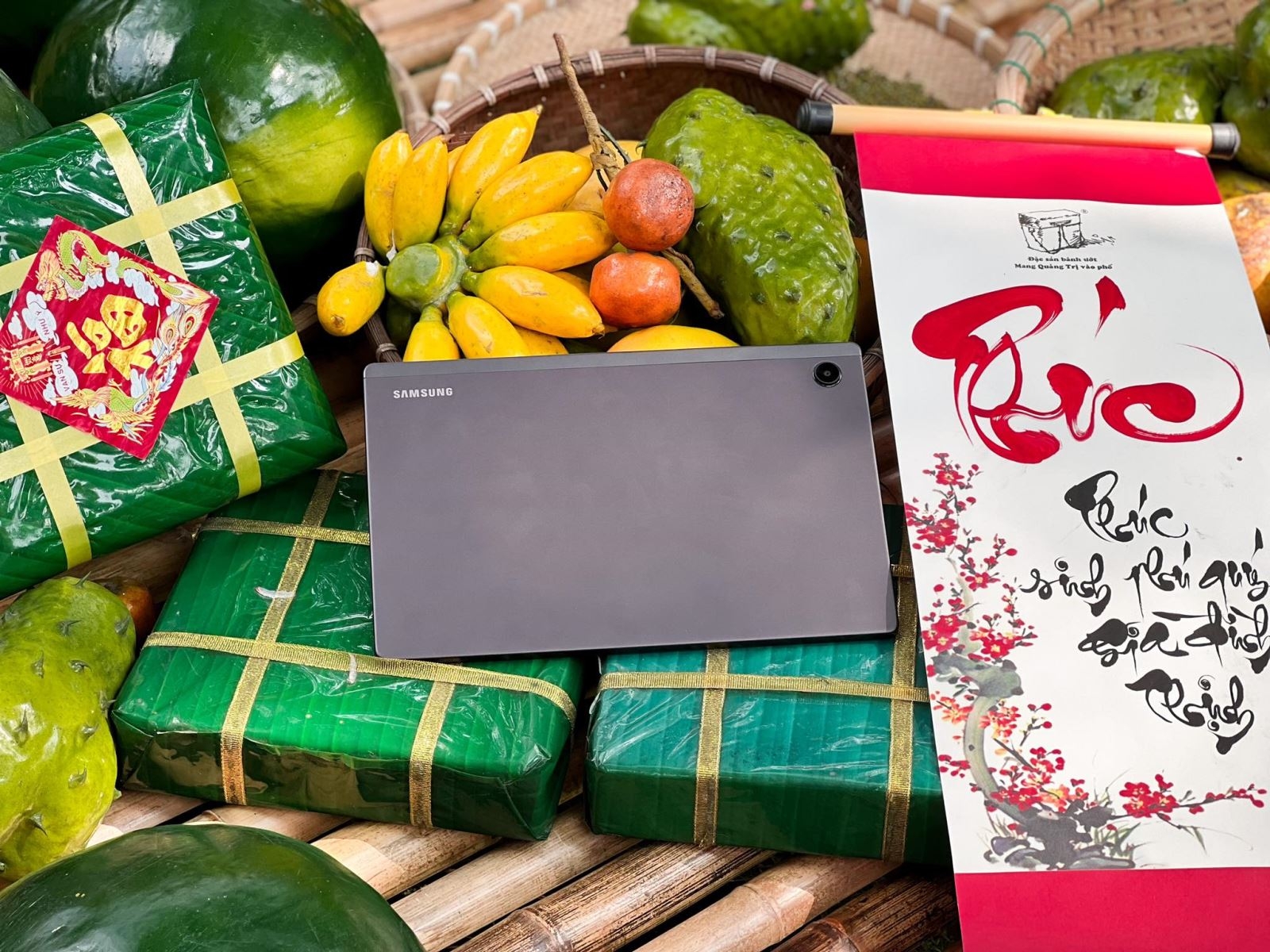 Tết đủ đầy hơn khi về bên gia đình cùng trợ thủ Samsung Galaxy Tab A8 3