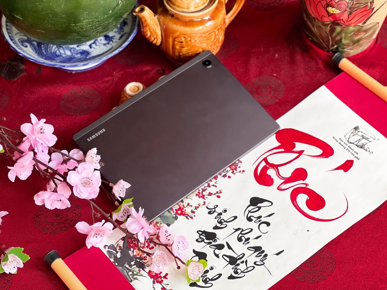 Tết đủ đầy hơn khi về bên gia đình cùng trợ thủ Samsung Galaxy Tab A8 4