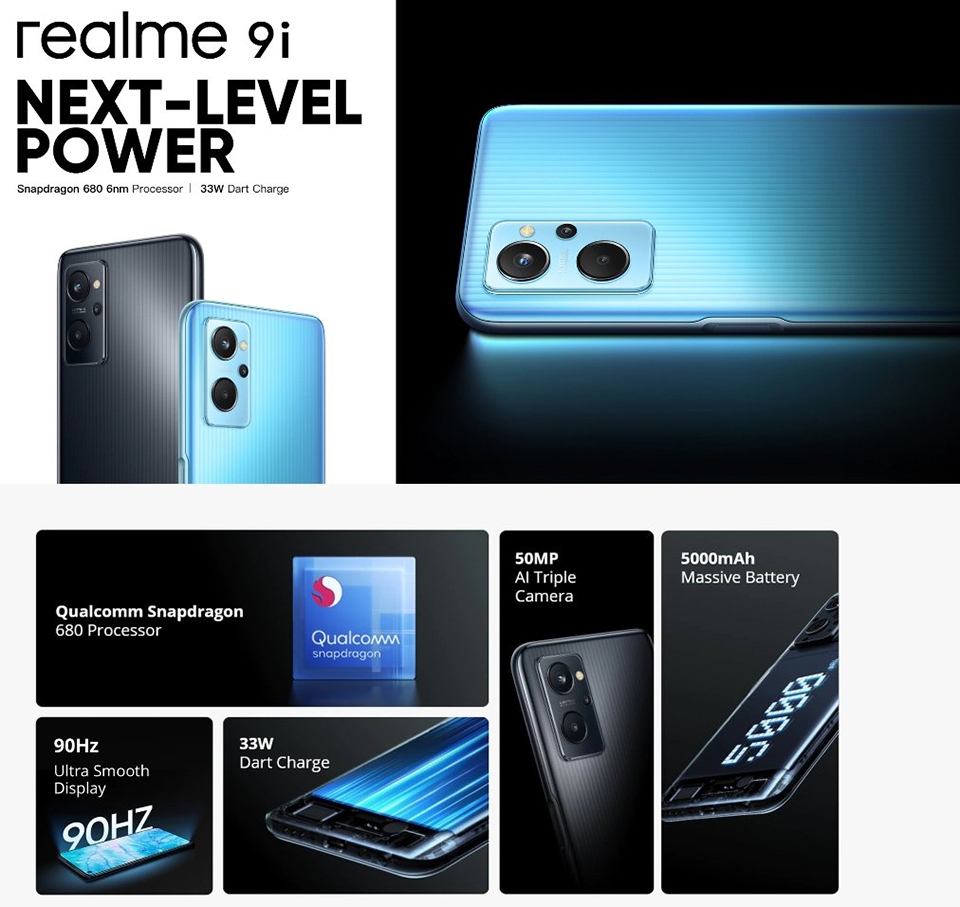 Realme 9i (ảnh 1) Realme 9i (ảnh 1)