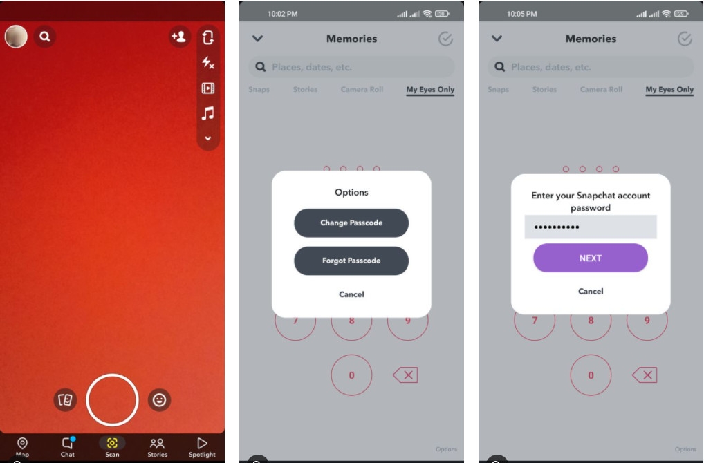 Cách bảo vệ bài đăng trên Snapchat bằng My Eyes Only (4)