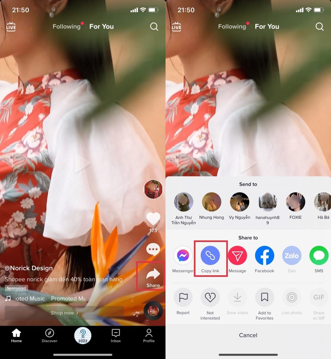 Cách tìm nhạc trên video TikTok và tải về điện thoại, máy tính (1)
