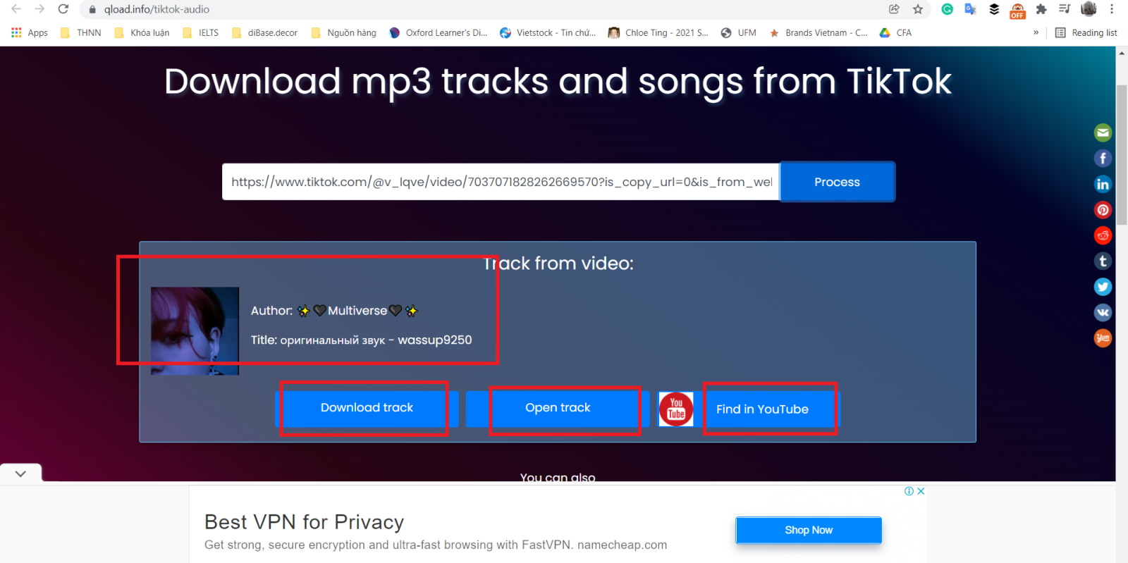 Cách tìm nhạc trên video TikTok và tải về điện thoại, máy tính (6)