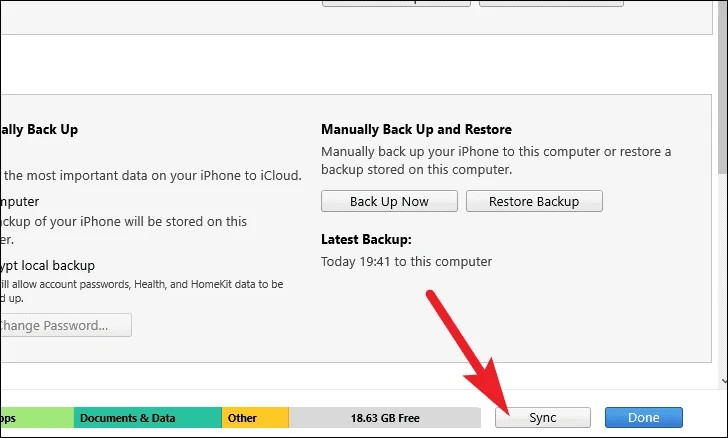 Cách kết nối và đồng bộ hóa iPhone với máy tính chạy Windows 11 (18)
