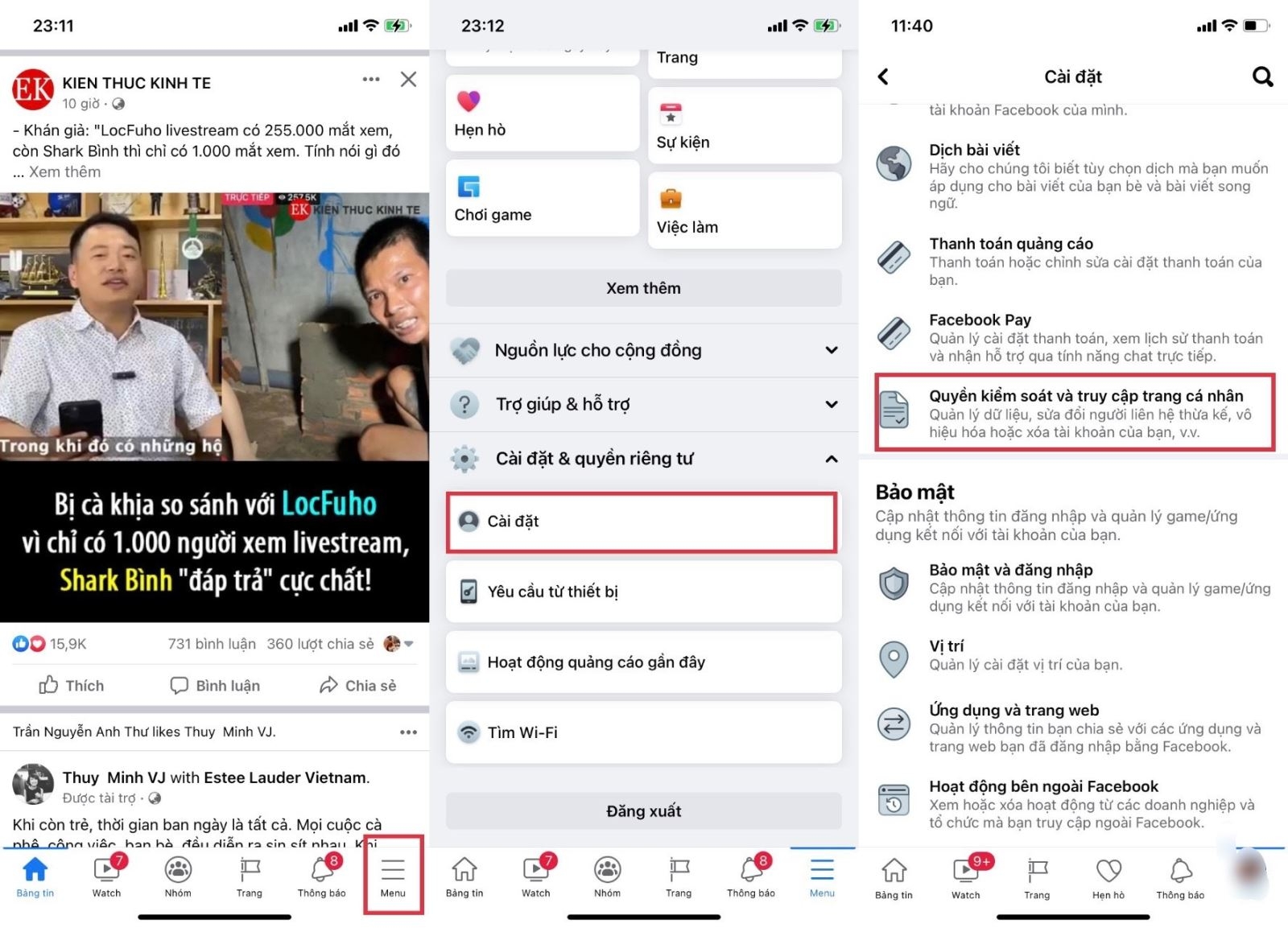Cách tăng tốc Facebook trên iPhone (2)