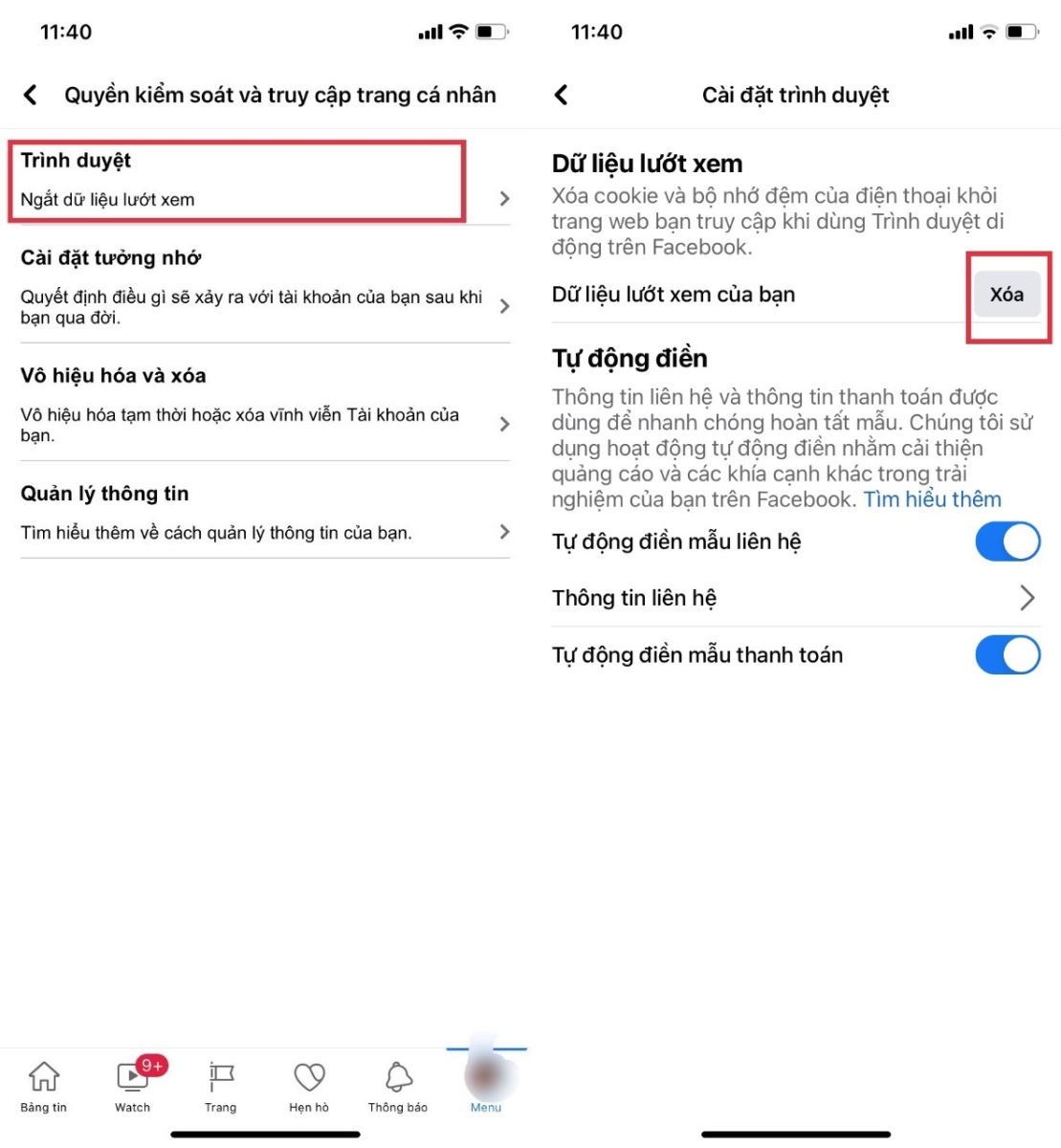 Cách tăng tốc Facebook trên iPhone (3)