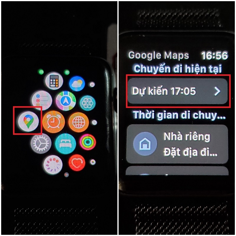 Hướng dẫn cách để xem Google Maps trên Apple Watch (3)
