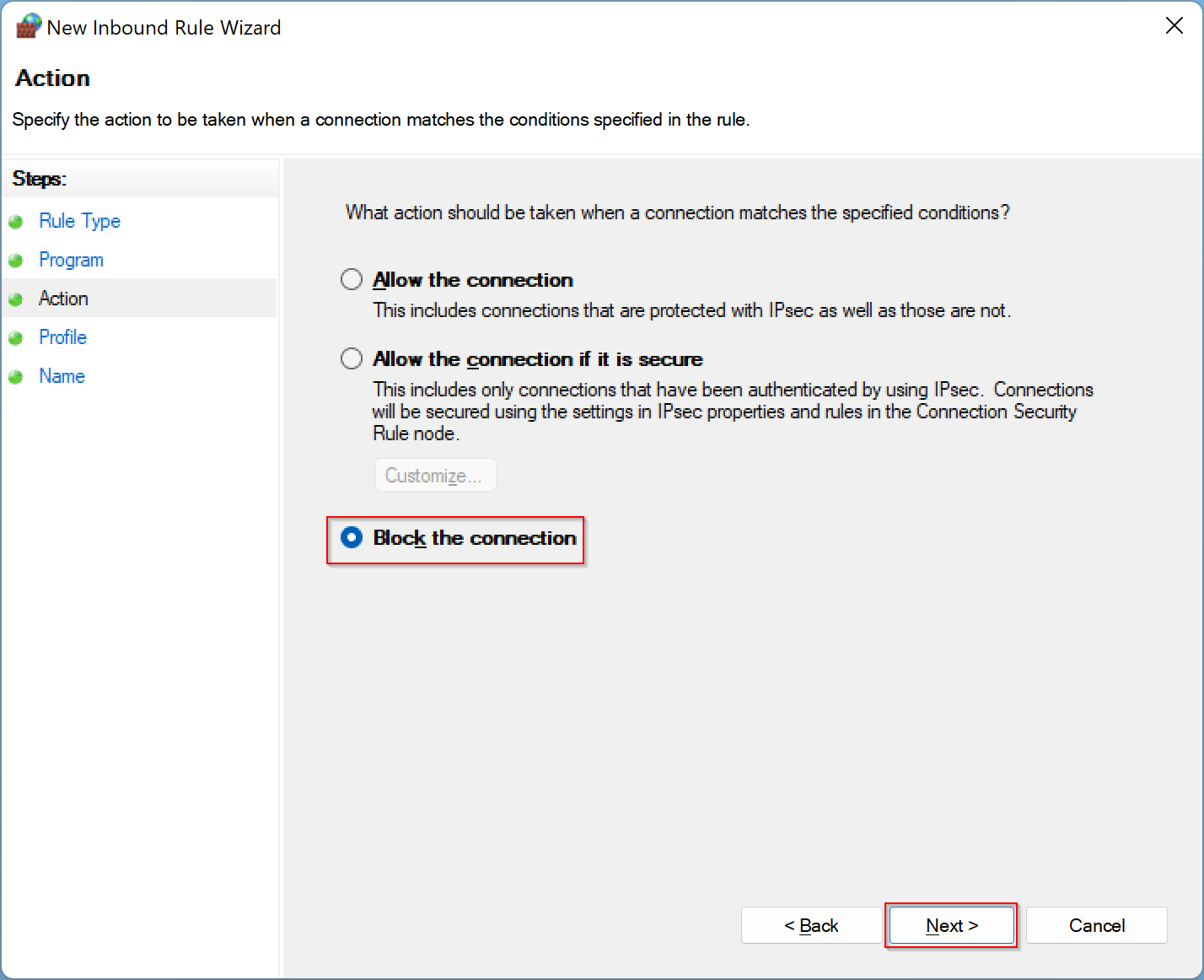 Cách chặn các ứng dụng truy cập Internet trên Windows 11 (6)