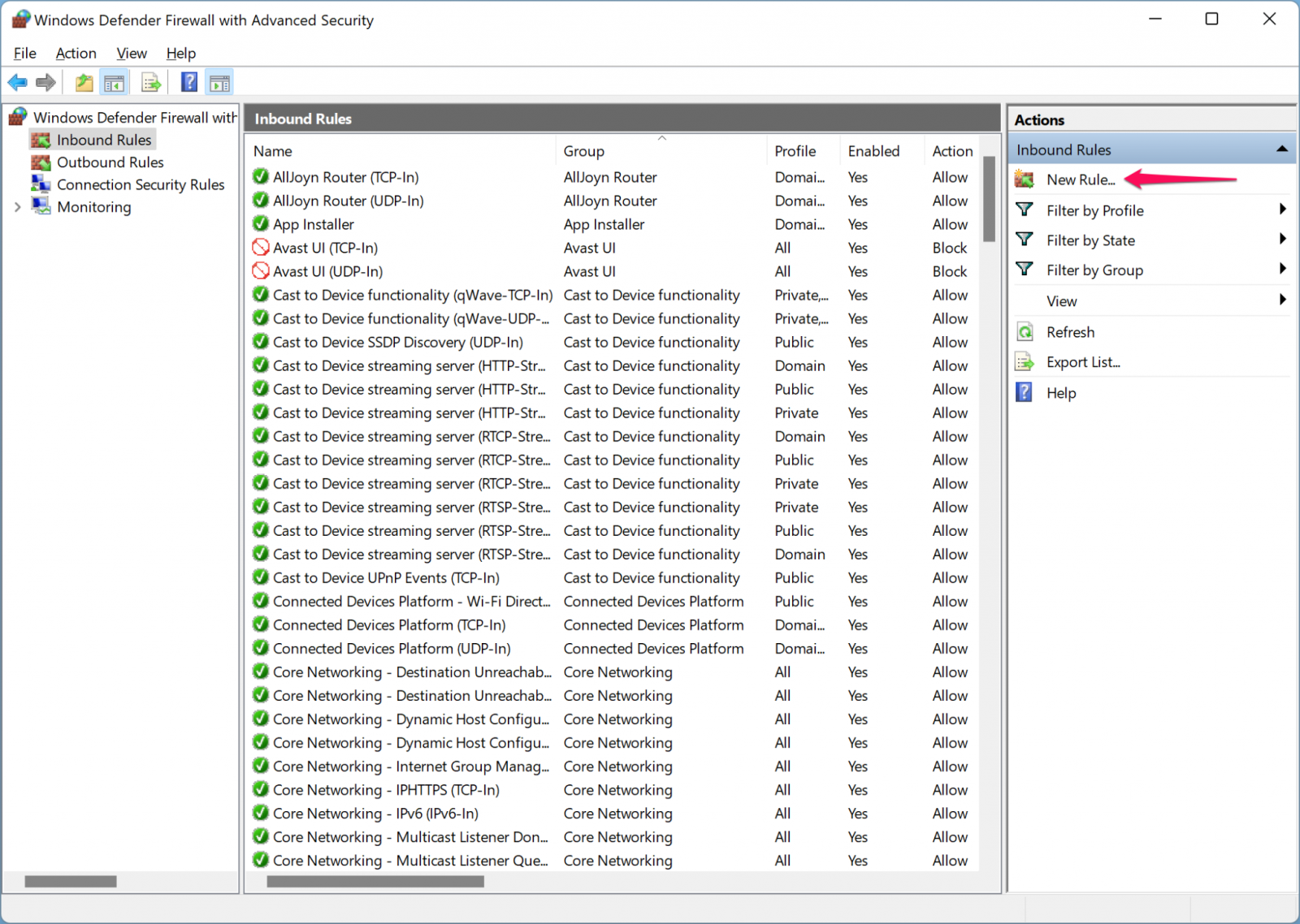 Cách chặn các ứng dụng truy cập Internet trên Windows 11 (3)