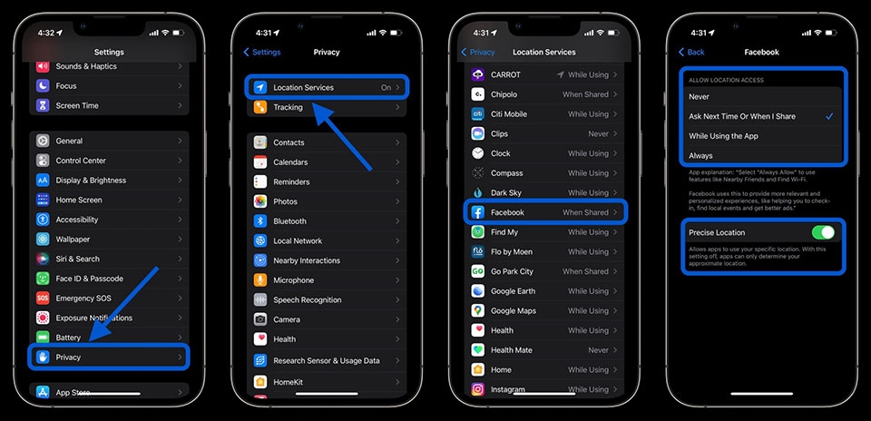 Dịch vụ định vị Dịch vụ định vị