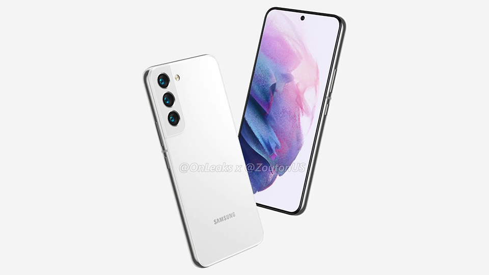 Ảnh render Galaxy S22