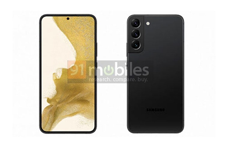 Ảnh render Galaxy S22+