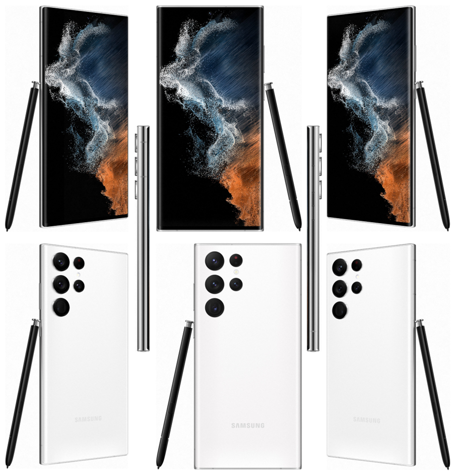 Galaxy S22 UItra màu trắng