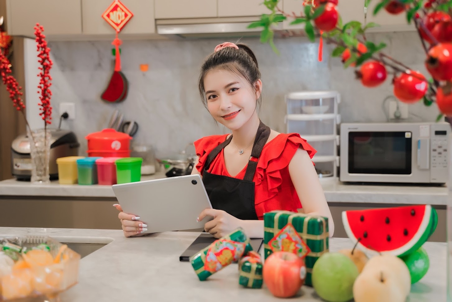 Có Samsung Galaxy Tab A8, cả năm hanh thông – cuộc đời nở bông 1