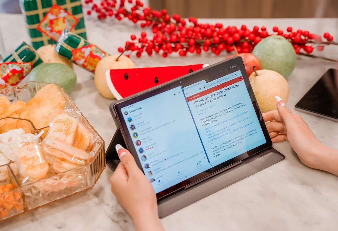 Có Samsung Galaxy Tab A8, cả năm hanh thông – cuộc đời nở bông 6