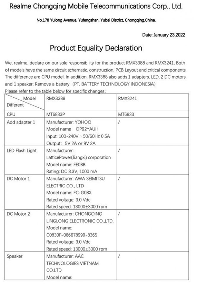 Realme 9 đạt chứng nhận FCC (ảnh 1)