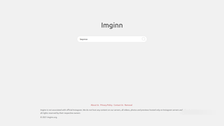 Cách xem Instagram không cần tài khoản bằng ImgInn