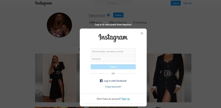 Cách xem hồ sơ Instagram không cần tài khoản