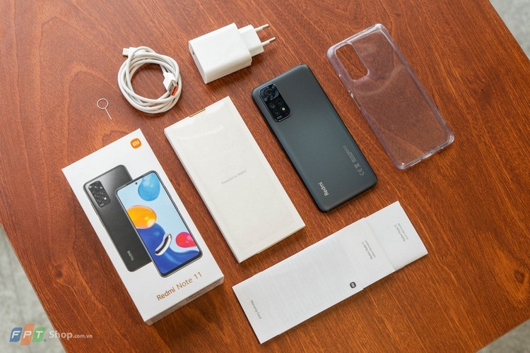 Pin trâu, sạc nhanh 33W trên Redmi Note 11