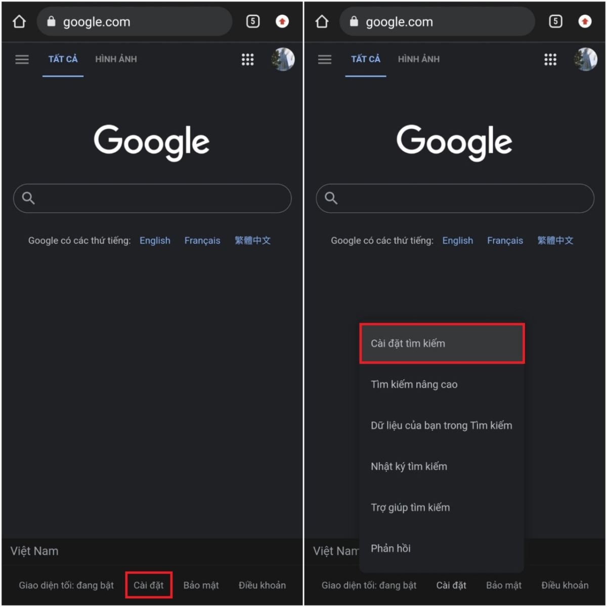 Cách tắt tính năng Google safe search trên máy tính và điện thoại (4)