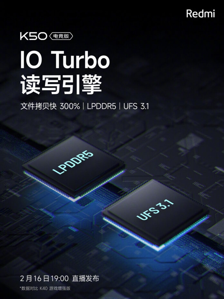 Thông tin Redmi K50 Gaming
