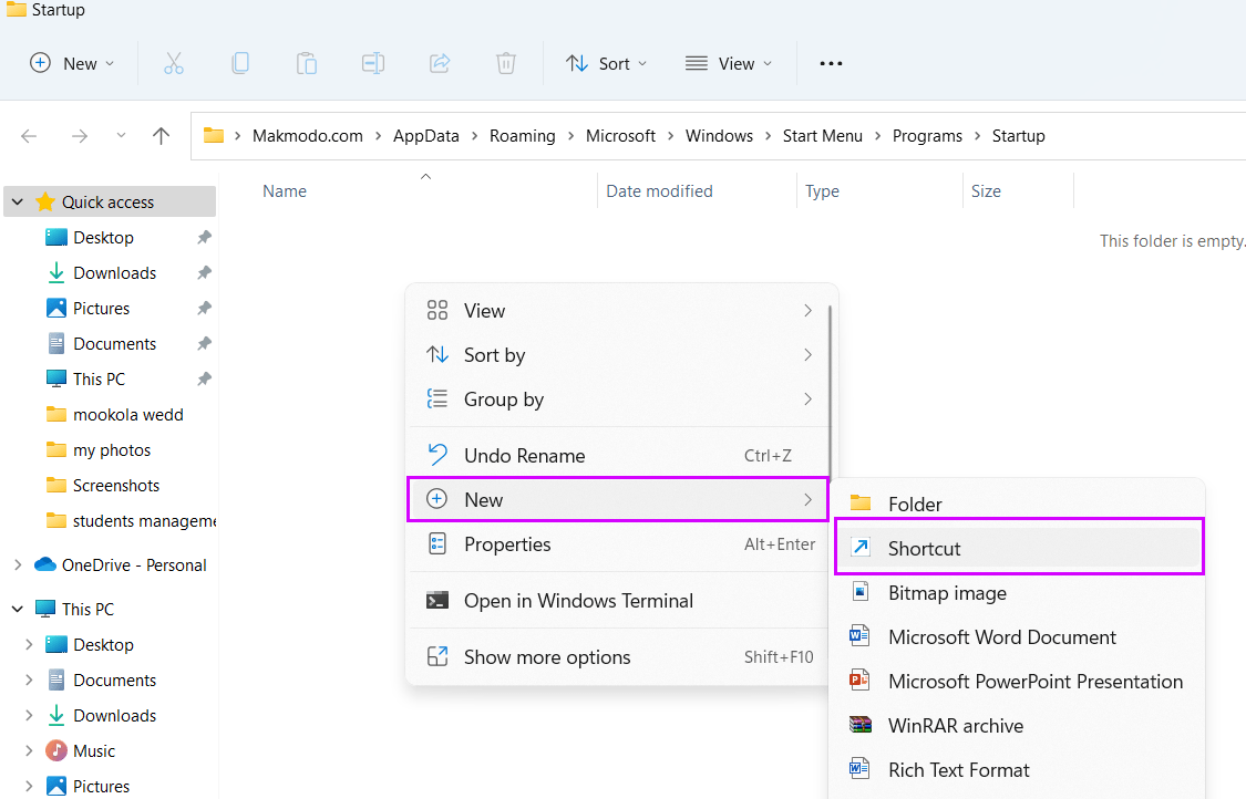 Cách tự động khởi động một chương trình trên Windows 11 (4)