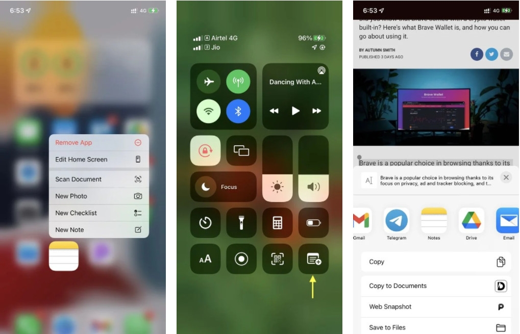 Cách thay đổi tài khoản mặc định cho ứng dụng Notes của Apple (2)