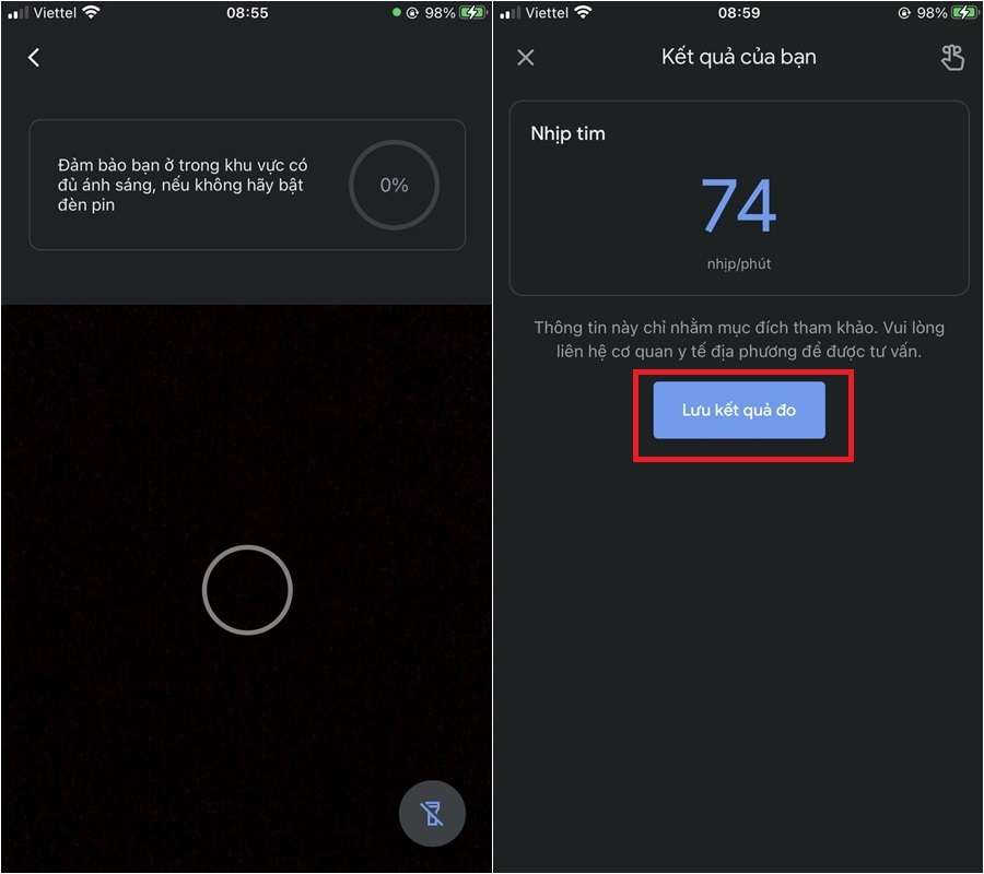 Lưu lại ngay cách đo nhịp tim, nhịp thở trên iPhone (3)