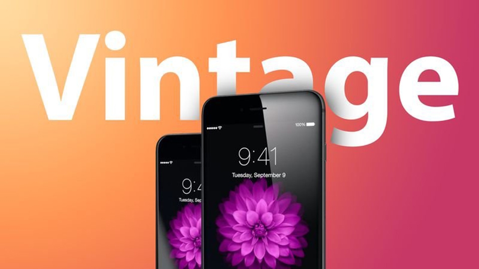 Apple chính thức đưa iPhone 6 Plus vào danh sách sản phẩm “cũ”