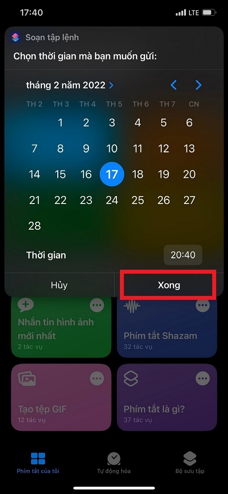 Cách hẹn giờ gửi tin nhắn trên iPhone (4)