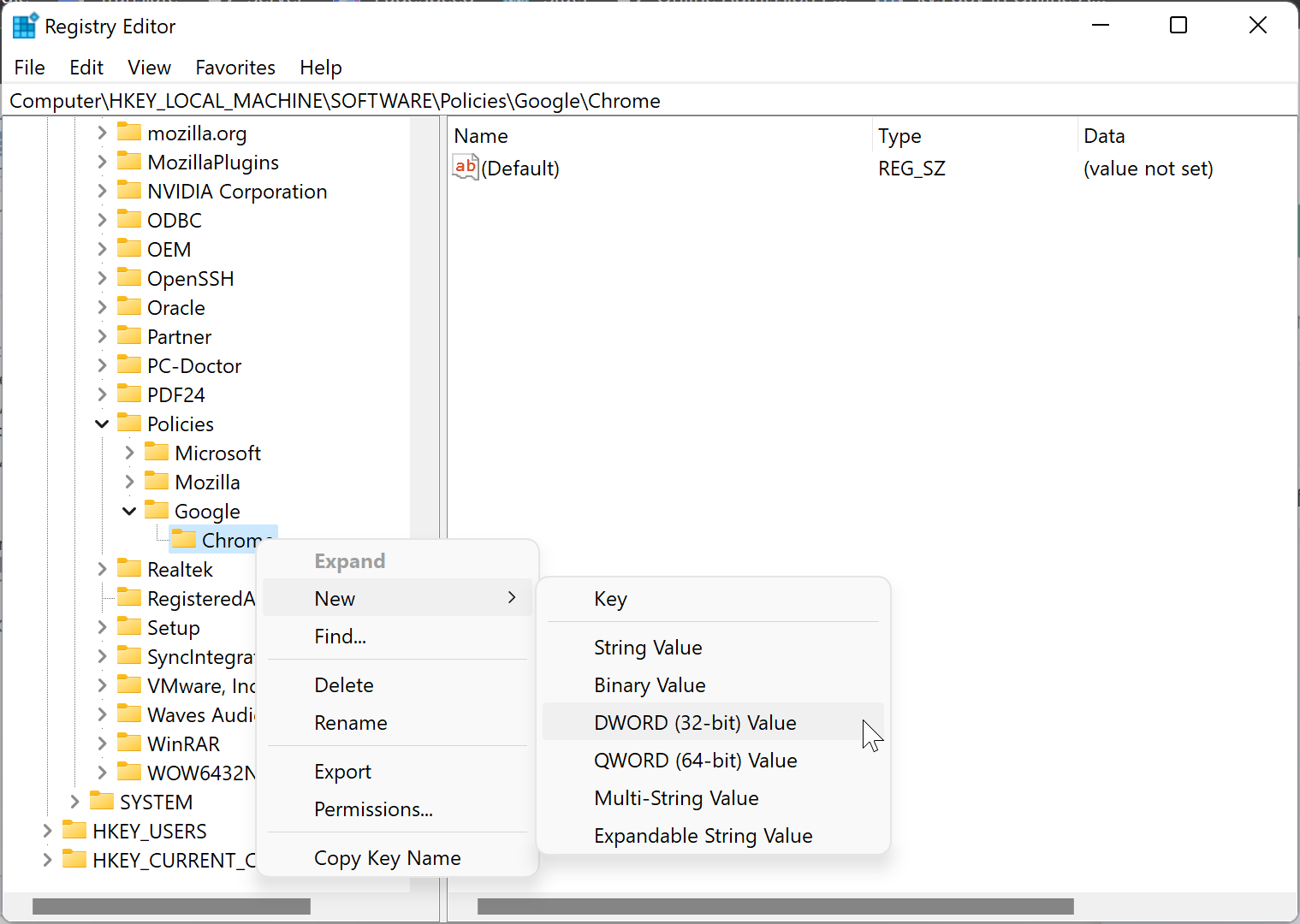 Hướng dẫn không cho Chrome hoặc Edge lưu dữ liệu và lịch sử duyệt web (8)