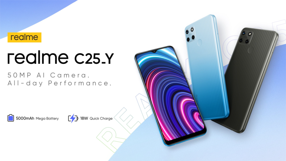 Realme C25_Y ra mắt Realme C25_Y ra mắt