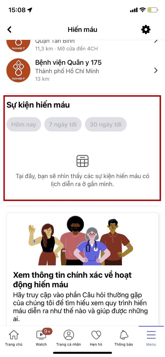 Cách đăng ký hiến máu trên Facebook (6)
