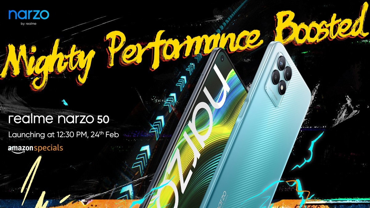 Realme Narzo 50 xác nhận sẽ có màn hình 120Hz và chip Helio G96