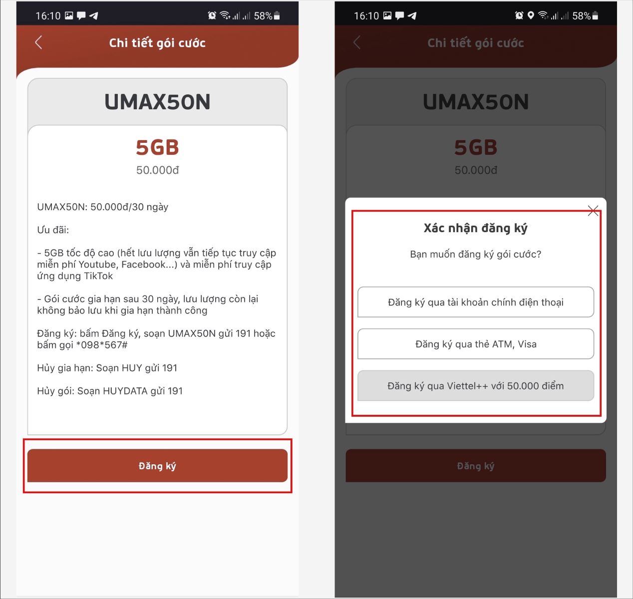 Đăng ký gói cước UMAX50N có ngay 1 tỷ GB data, lướt thả ga (3)