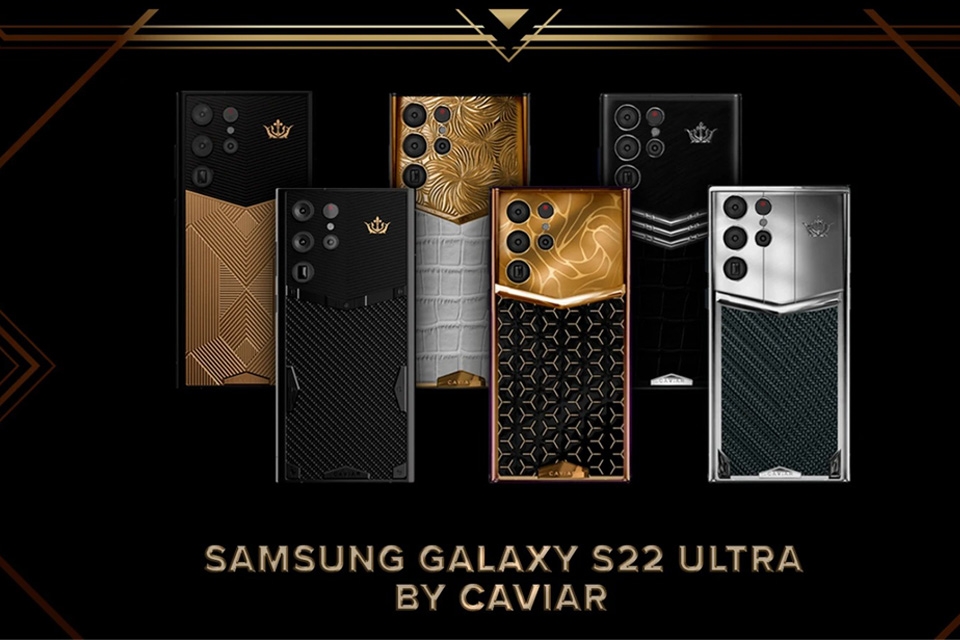 Caviar giới thiệu phiên bản Samsung Galaxy S22 series siêu sang chảnh, giá từ 137 triệu đồng