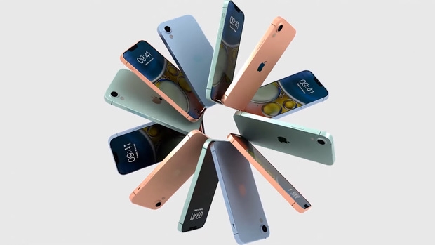 iPhone SE 3 xuất hiện với concept ấn tượng, notch “tai thỏ” và nhiều màu sắc