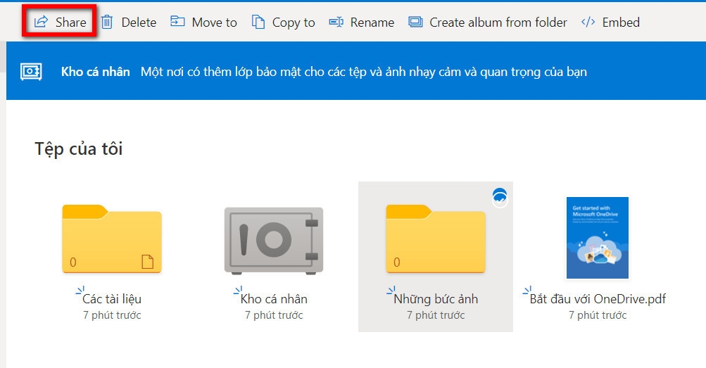 Hướng dẫn thay đổi quyền liên kết trong OneDrive (1)