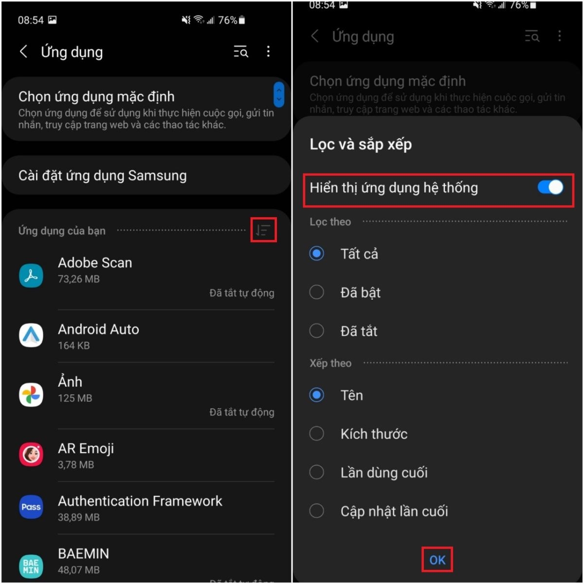 Cách khắc phục lỗi phát hiện độ ẩm cổng sạc trên điện thoại Samsung (3)