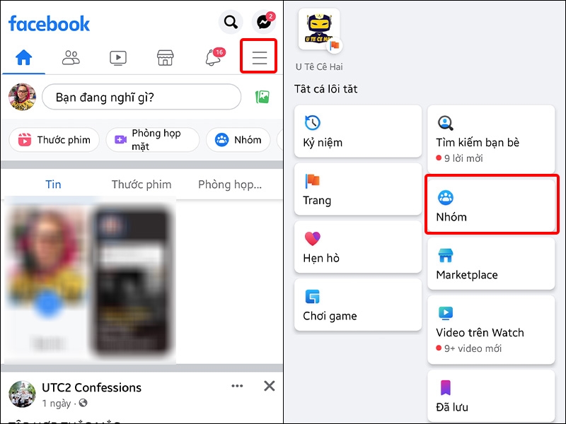 Cách ghim nhóm Facebook trên điện thoại và máy tính