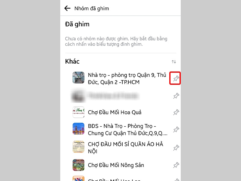 Cách ghim nhóm Facebook trên điện thoại và máy tính