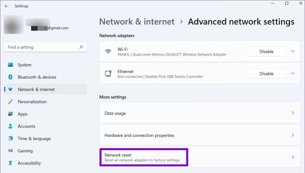 Mẹo hay để khắc phục tốc độ Internet chậm trên Windows 11 (24)